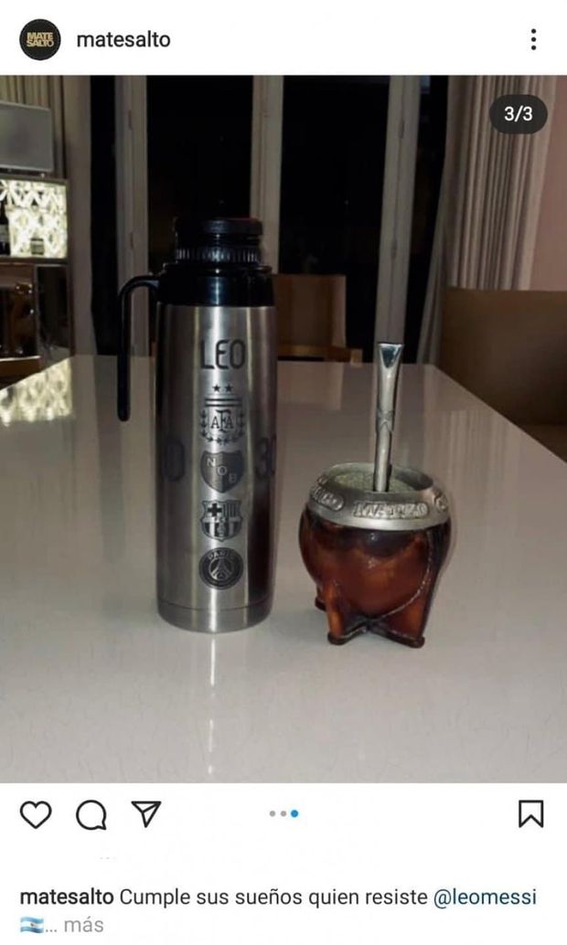 Serie minori argentine, il calciatore produce mate e thermos: la svolta, ecco l’ordinazione di…Messi!- immagine 3