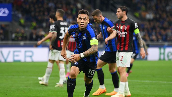 Lautaro Martínez derby Inter-Milan Champions League 2022-2023