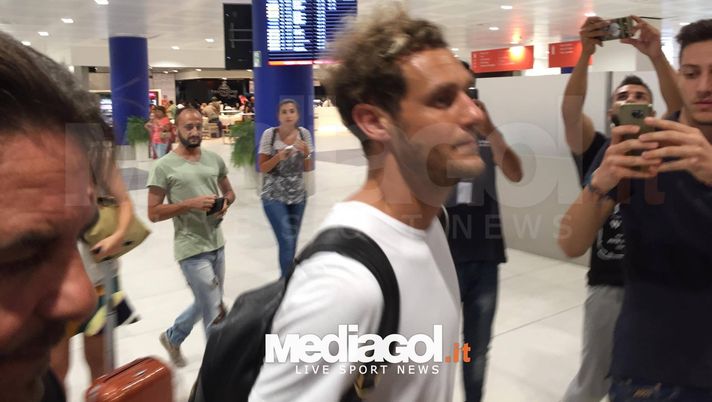 VIDEO, Palermo: L’arrivo di Diamanti in diretta 