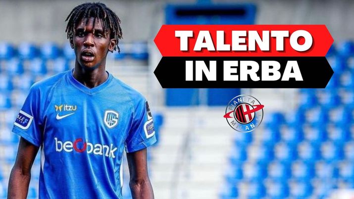 Pierre Dwomoh (centrocampista Genk), obiettivo di calciomercato del Milan | AC Milan News (Instagram) Pierre Dwomoh (centrocampista Genk), obiettivo di calciomercato del Milan | AC Milan News (Instagram)