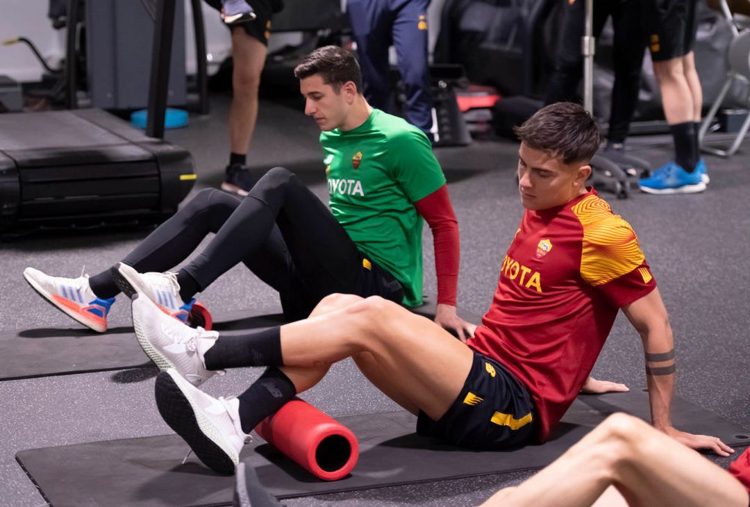 Roma, allenamento a Trigoria: si rivede anche Llorente – FOTO GALLERY - immagine 25