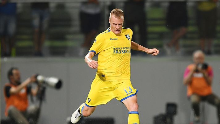 FROSINONE, ITALY - AUGUST 09: Matteo Ciofani of Frosinone Calcio in action during the Pre-Season Friendly match between Frosinone Calcio and Real Betis on August 9, 2018 in Frosinone, Italy. (Photo by Francesco Pecoraro/Getty Images) FROSINONE, ITALY - AUGUST 09: Matteo Ciofani of Frosinone Calcio in action during the Pre-Season Friendly match between Frosinone Calcio and Real Betis on August 9, 2018 in Frosinone, Italy. (Photo by Francesco Pecoraro/Getty Images)