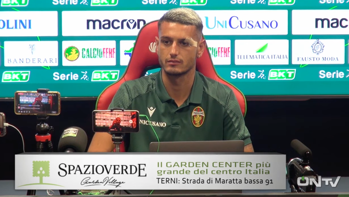 Ternana-Palermo, Partipilo: “Gol? Il secondo più bello con questa maglia. Palumbo…” Ternana