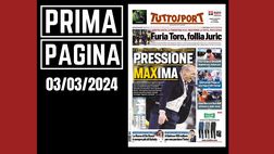 Prima pagina Tuttosport: Serie A, furia contro gli arbitri