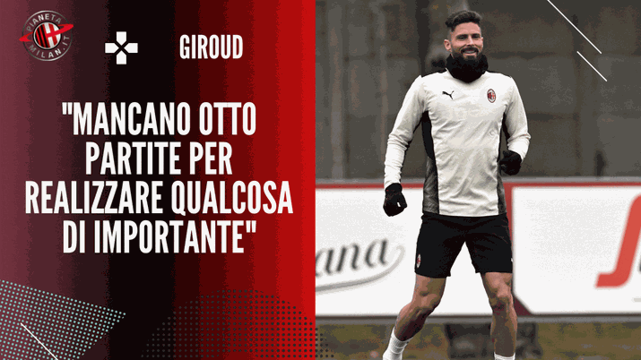 Olivier Giroud, attaccante del Milan (getty images)