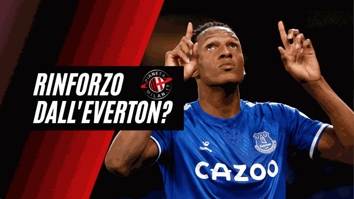 Yerry Mina, difensore dell'Everton che piace al Milan (getty images) Yerry Mina Everton Milan