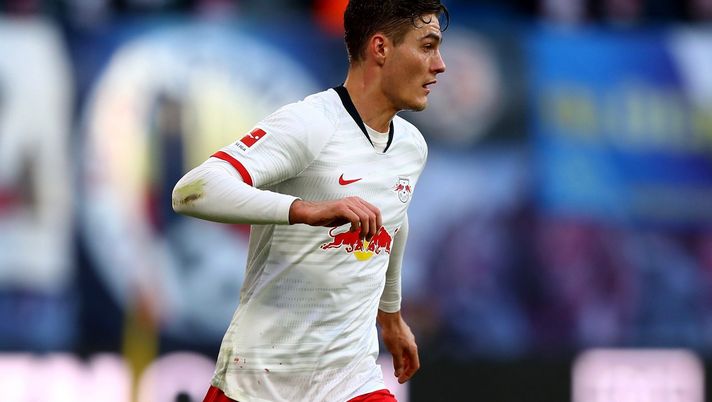 Patrik Schick, attaccante ceco con qui la maglia del RB Lipsia (credits: GETTY Images) 