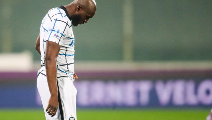 GERMOGLI PH: 5 FEBBRAIO 2021 FIRENZE STADIO ARTEMIO FRANCHI SERIE A FIORENTINA VS INTER NELLA FOTO LUKAKU 