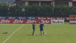 VIDEO Olivera, allenamento extra agli ordini di Spalletti