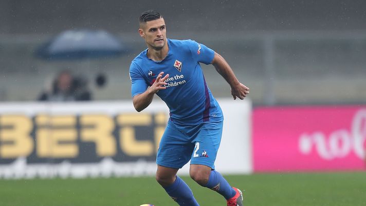 VERONA, ITALY - JANUARY 27: Vincent Laurini of ACF Fiorentina in action during the Serie A match between Chievo Verona and ACF Fiorentina at Stadio Marc'Antonio Bentegodi on January 27, 2019 in Verona, Italy.  (Photo by Gabriele Maltinti/Getty Images) 