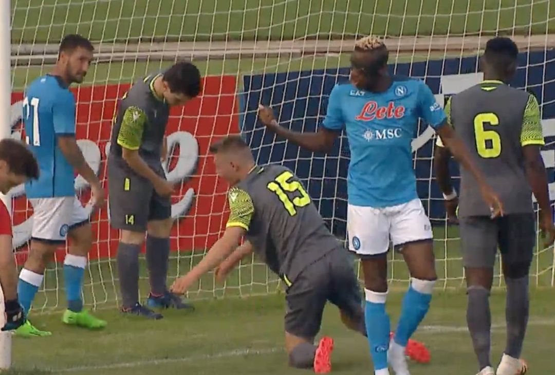 FOTO Politano firma il settimo gol del Napoli contro l’Anaune Val di Non - immagine 3