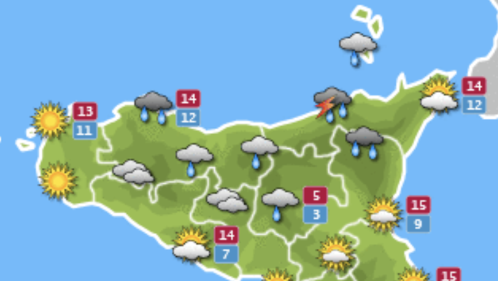 Meteo, Catania: sereno e nubi sparse, le previsioni di domenica 12 dicembre  meteo