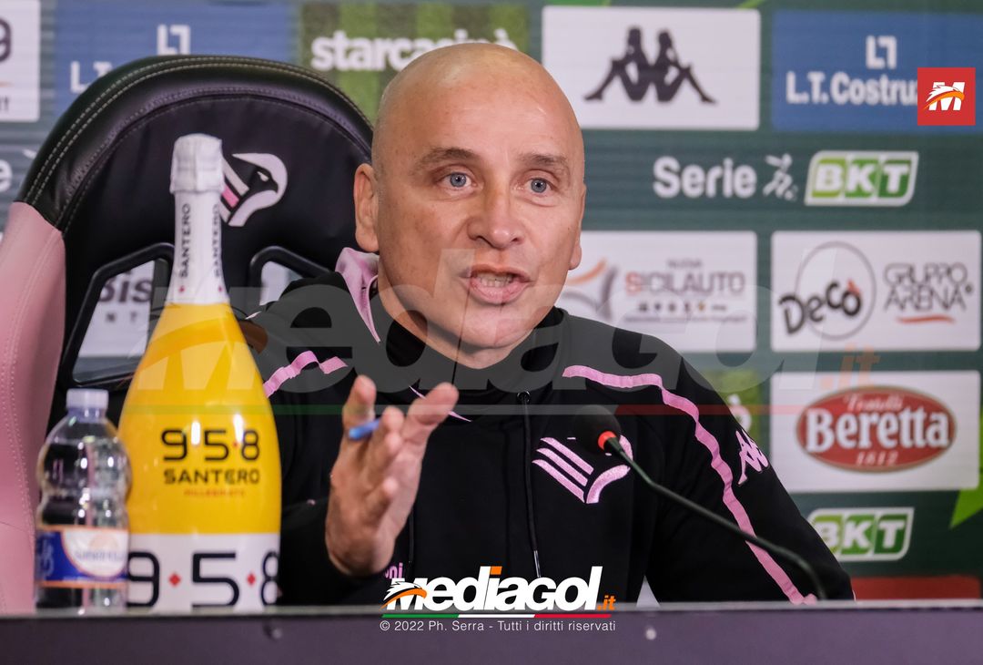 FOTO PALERMO, verso il Como: Mister Corini in conferenza stampa (Gallery) - immagine 23