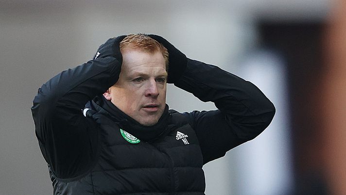 GLASGOW, SCOTLAND - JANUARY 02: Celtic manager Neil Lennon is seen during the Ladbrokes Scottish Premiership match between Rangers and Celtic at Ibrox Stadium on January 02, 2021 in Glasgow, Scotland. The match will be played without fans, behind closed doors as a Covid-19 precaution. (Photo by Ian MacNicol/Getty Images) GLASGOW, SCOTLAND - JANUARY 02: Celtic manager Neil Lennon is seen during the Ladbrokes Scottish Premiership match between Rangers and Celtic at Ibrox Stadium on January 02, 2021 in Glasgow, Scotland. The match will be played without fans, behind closed doors as a Covid-19 precaution. (Photo by Ian MacNicol/Getty Images)