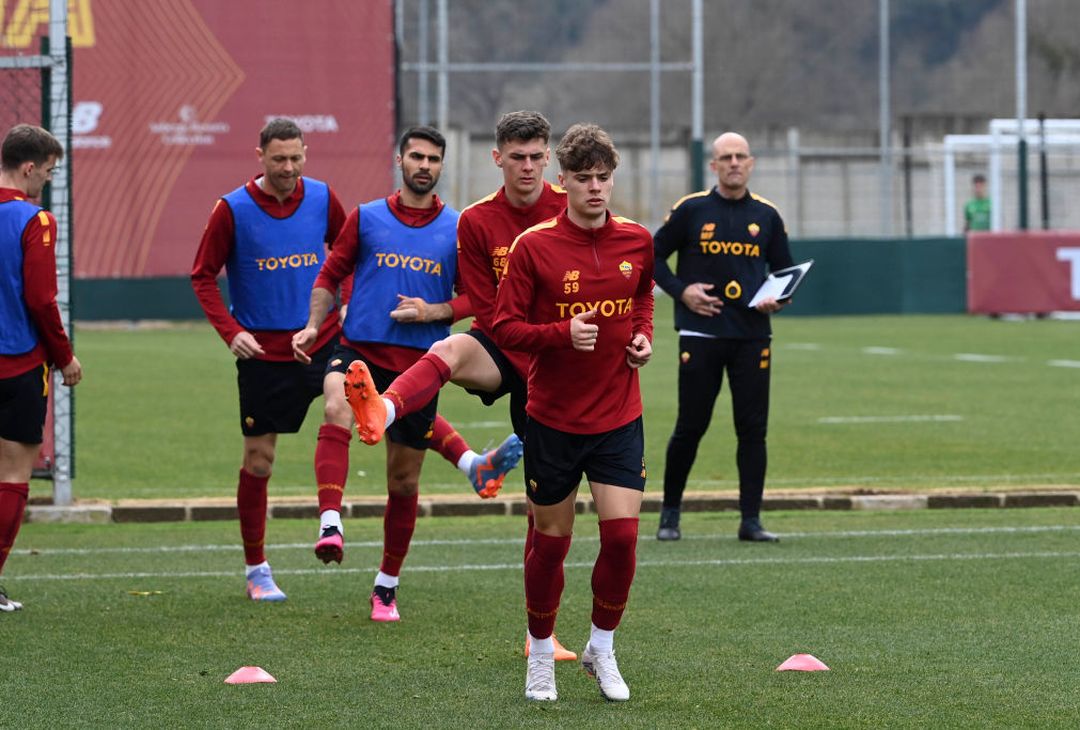 Trigoria, prima seduta della Roma in vista del Salisburgo – FOTO GALLERY - immagine 33
