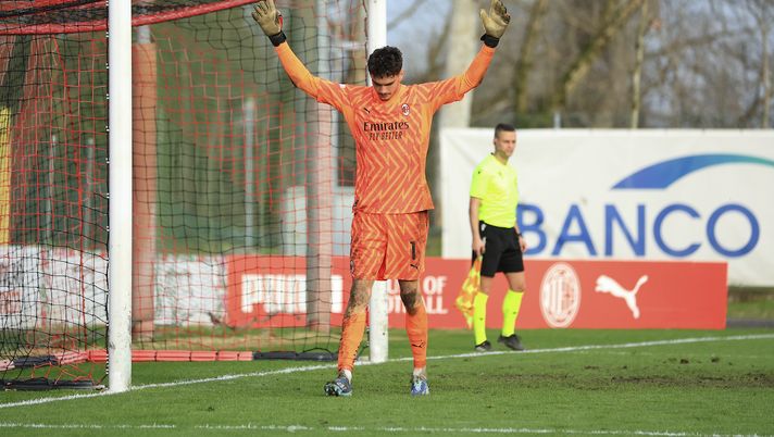 Noah Raveyre AC Milan Primavera Milan-Braga 2-2 Youth League 2023-2024