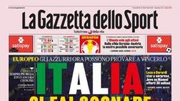 Prima Pagina, La Gazzetta dello Sport: “Italia, ci fai sognare. Eriksen operato”