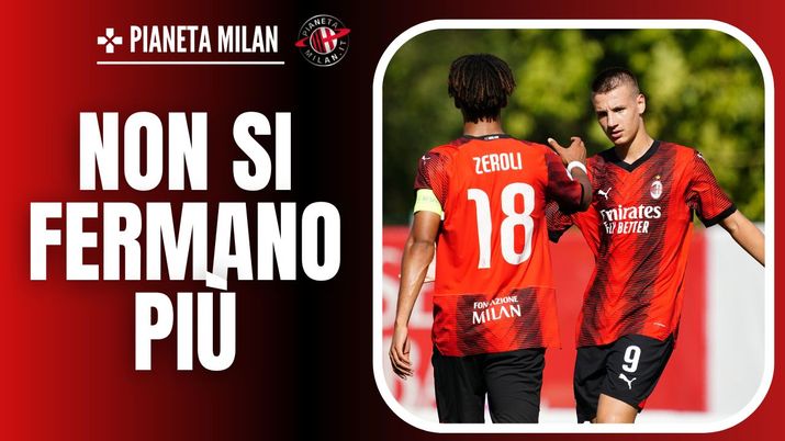 Francesco Camarda Kevin Zeroli AC Milan Serie A 2023-2024