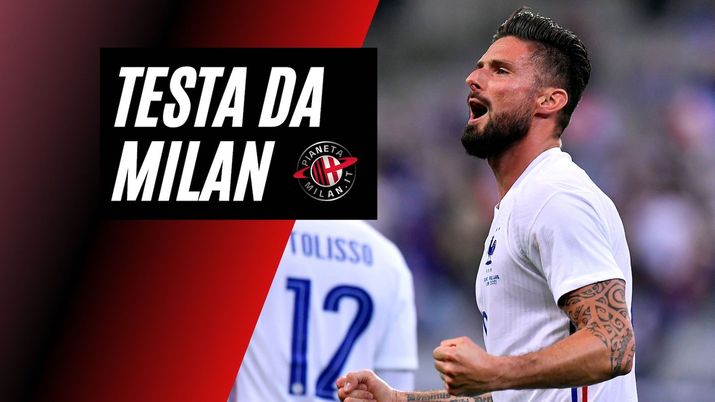 Olivier Giroud (attaccante AC Milan), in gol alla sua prima amichevole con i rossoneri | Milan News (Getty Images) 