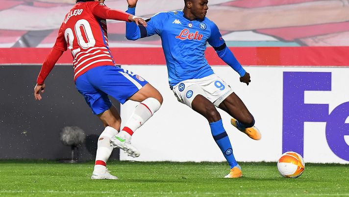 Vìctor Osimhen (Photo by SSC NAPOLI/SSC NAPOLI via Getty Images) 