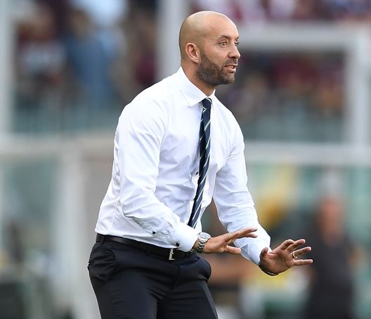 TURIN, ITALY - AUGUST 27: US Sassuolo head coach Cristian Bucchi reacts during the Serie A match between Torino FC and US Sassuolo FC at Stadio Olimpico Grande Torino on August 27, 2017 in Turin, Italy. (Photo by Valerio Pennicino/Getty Images) TURIN, ITALY - AUGUST 27: US Sassuolo head coach Cristian Bucchi reacts during the Serie A match between Torino FC and US Sassuolo FC at Stadio Olimpico Grande Torino on August 27, 2017 in Turin, Italy. (Photo by Valerio Pennicino/Getty Images)