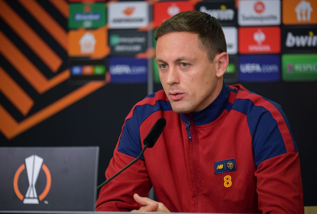 Bayer-Roma, la conferenza stampa di Mourinho e Matic – FOTO GALLERY - immagine 13