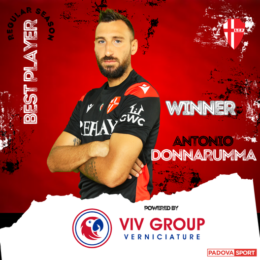 Best Player Viv Group, i lettori di PadovaSport premiano Donnarumma- immagine 2
