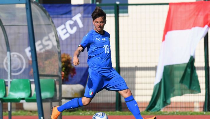 PADOVA, ITALY - APRIL 18: Emanuel Vignato of Italy U18 in action during the U18 match between Italy and Hungary on April 18, 2018 in Abano Terme near Padova, Italy. (Photo by Alessandro Sabattini/Getty Images) PADOVA, ITALY - APRIL 18: Emanuel Vignato of Italy U18 in action during the U18 match between Italy and Hungary on April 18, 2018 in Abano Terme near Padova, Italy. (Photo by Alessandro Sabattini/Getty Images)