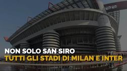Stadio Milano, tutti gli impianti di Milan e Inter prima di San Siro | VIDEO