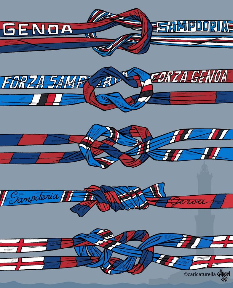 Il ponte Morandi 4 anni dopo: la Samp “Genova non dimentica”, il Genoa immortala le due date…- immagine 3