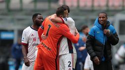 VIDEO / Inter-Cagliari 1-0: il saluto di Godin, Asamoah e Nainggolan agli ex compagni