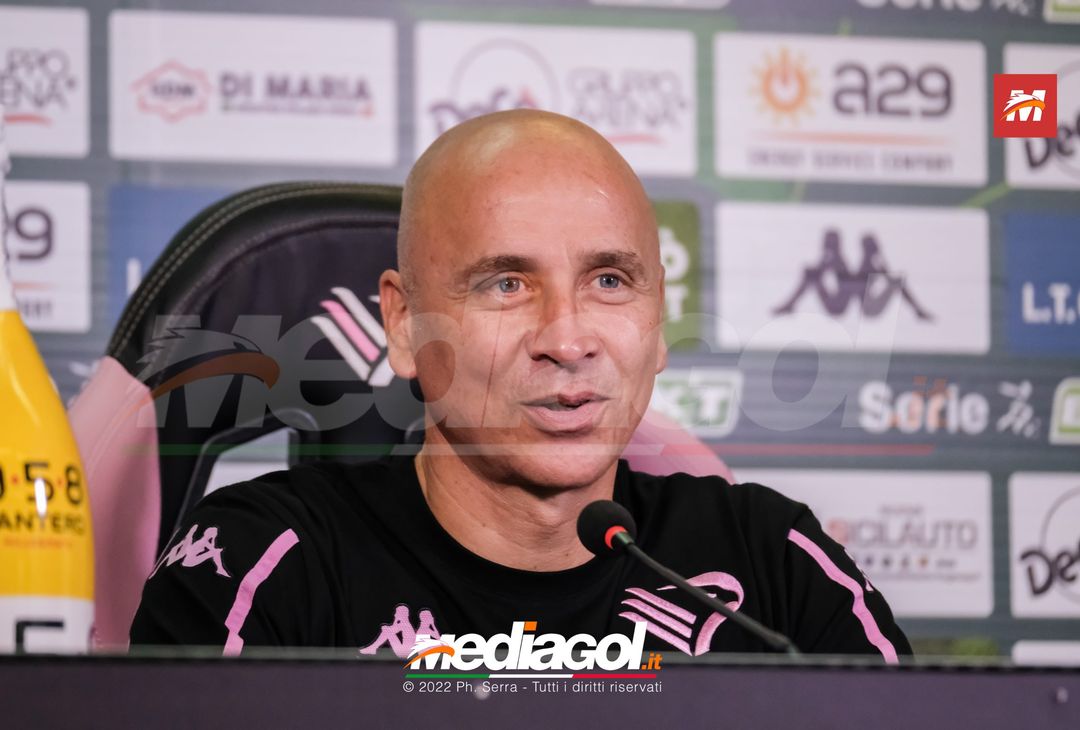 FOTO PALERMO, verso il Cosenza: Mister Eugenio Corini in conferenza stampa (Gallery) - immagine 9