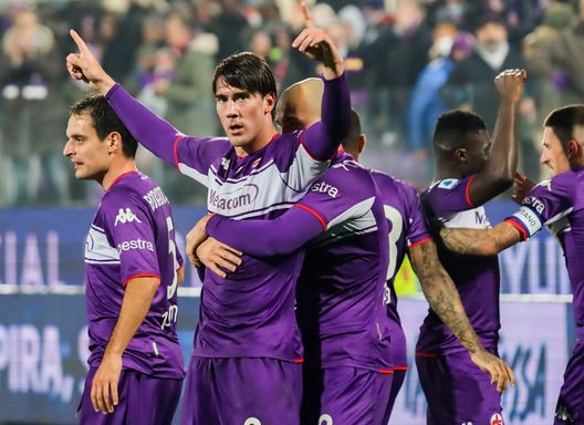 GERMOGLI PH: 20 NOVEMBRE 2021 FIRENZE STADIO ARTEMIO FRANCHI SERIE A FIORENTINA VS MILAN NELLA FOTO GOL ED ESULTANZA VLAHOVIC GERMOGLI PH: 20 NOVEMBRE 2021 FIRENZE STADIO ARTEMIO FRANCHI SERIE A FIORENTINA VS MILAN NELLA FOTO GOL ED ESULTANZA VLAHOVIC