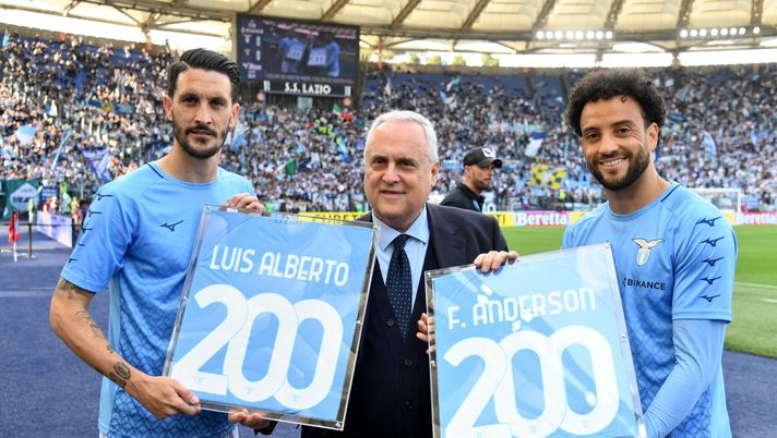 Luis Alberto e Felipe Anderson