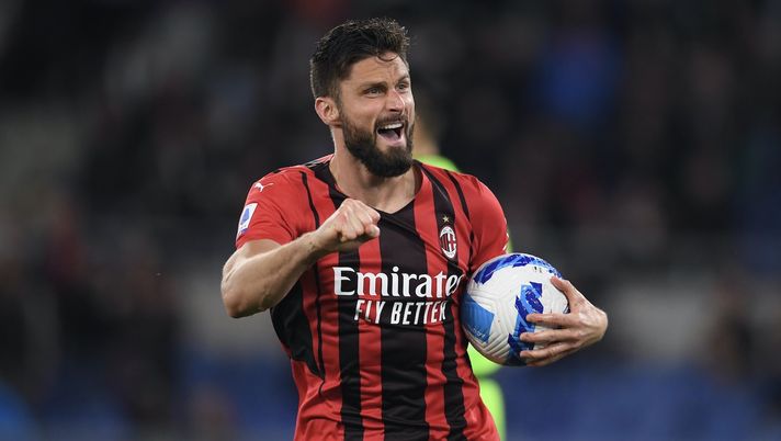Lazio-Milan 1-2 Serie A 2021-2022 Giroud