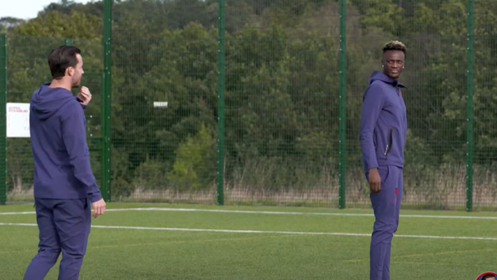 @england Roma, Abraham protagonista di una sfida di passaggi contro Chilwell - immagine 1