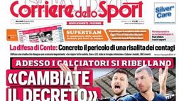 EDICOLA / CdS: Adesso i calciatori si ribellano. “Cambiate il decreto”