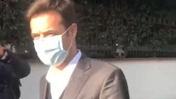 VIDEO Roma, gli incontri di Tiago Pinto all’Hotel Principe di Savoia: “Allegri? Non sapevo fosse qui anche lui…”