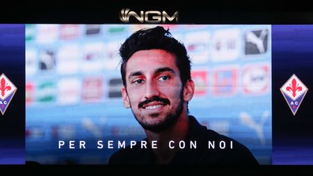 GERMOGLI PH: 3 MARZO 2021 FIRENZE STADIO ARTEMIO FRANCHI SERIE A FIORENTINA VS ROMA NELLA FOTO RICORDO DI DAVIDE ASTORI A 3 ANNI DALLA MORTE