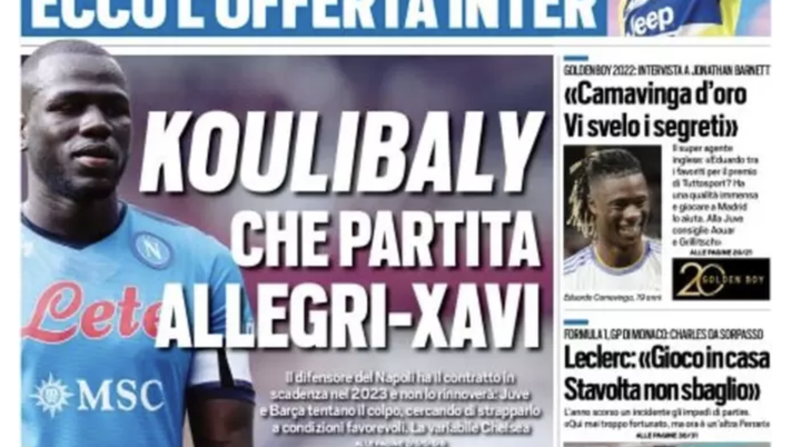 IL NAPOLI SUI MEDIA – Le prime pagine dei giornali di oggi 27 maggio 2022 - immagine 1