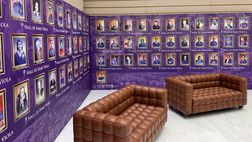 FOTO VN – Hall of Fame viola, le foto del “muro” delle glorie