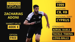 VIDEO Calciomercato Serie B, occhi su Adoni: il centrale cipriota col vizio del gol