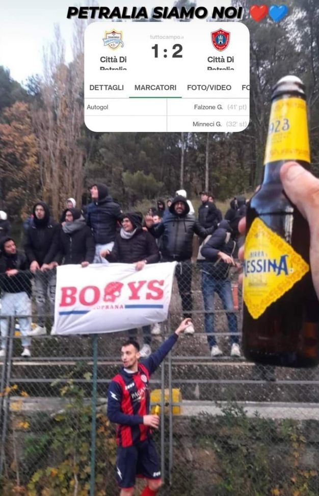 Derby delle Petralie, un calciatore aggredisce un tifoso “alla Cantona”- immagine 2