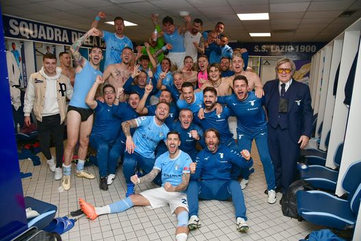 La festa della Lazio La festa della Lazio