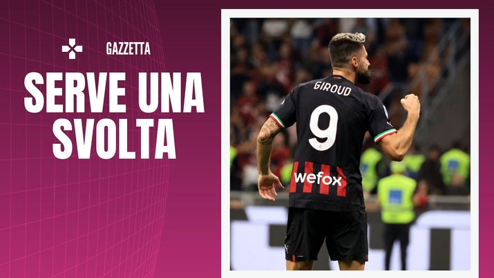 Olivier Giroud Milan-Chelsea Champions League 2022-2023