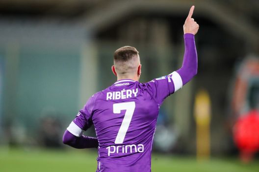 GERMOGLI PH: 21 MARZO 2021 FIRENZE STADIO ARTEMIO FRANCHI SERIE A FIORENTINA VS MILAN NELLA FOTO ESULTANZA GOL RIBERY GERMOGLI PH: 21 MARZO 2021 FIRENZE STADIO ARTEMIO FRANCHI SERIE A FIORENTINA VS MILAN NELLA FOTO ESULTANZA GOL RIBERY