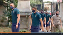 VIDEO Italia, la passeggiata degli Azzurri a Villa Borghese: tutto pronto per il Galles
