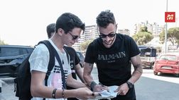 Palermo, Pigliacelli condivide su Instagram il “Barbera” gremito e lo “autografa”