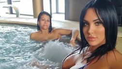Marika Fruscio alle terme in bikini fa girare la testa ai follower
