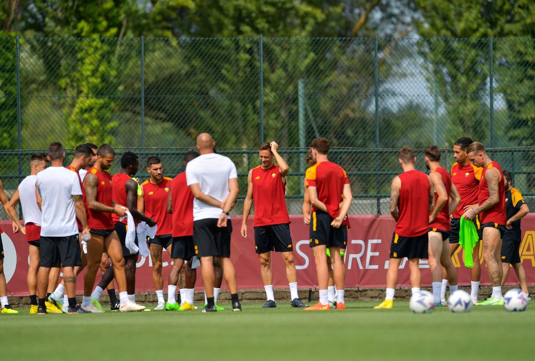 Roma, lavoro a Trigoria in vista della Salernitana – FOTO GALLERY - immagine 8